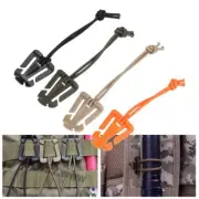 Tools Accessories Backpack Buckle Camping Fixing Clip Hanger Hook 4.5x 3.2cm