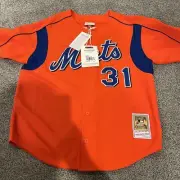 Mitchell Ness Cooperstown Collection Mike Piazza New York Mets Large L New