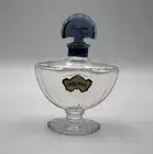 Vintage Shalimar Guerlain Paris Bottle Empty French Perfume - 1/2oz - Beautiful