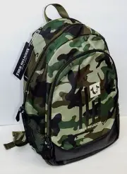 TRUE RELIGION RIPLEY Unisex BACKPACK CAMO GREEN NEW AUTHENTIC