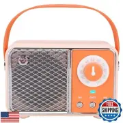 Dosmix Retro Bluetooth Speaker, Vintage Decor, Wireless Bluetooth Speakers, C