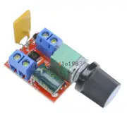 5PCS Mini DC5A Motor PWM Speed Controller 3V-35V Speed Control Switch LED Dimmer