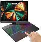 Rotate Touchpad Backlit Keyboard case cover For iPad Pro 12.9" 6/5th Gen 2022 AU