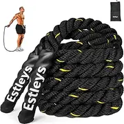 Jump Rope, Weighted Jump Rope for Fitness, Heavy Skipping Ropes for Men Women Kids, Home Gym Workout Equipment Set, Suitable for Boxing, Cardio, Training Muscles, Full Body Exercise Weight Loss at