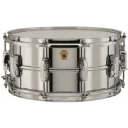 Ludwig LB402B Supraphonic Chrome-Over-Brass Snare Drum, 6.5" x 14"