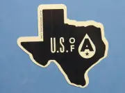 Beer Brewery STICKER ~ AUSTIN BEER WORKS Brewery ~ TEXAS State Map Design