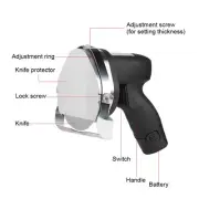Adjustable Thickness Handheld Electric Kebab Knife Meat Cutter Slicing Tool