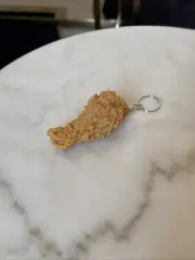 Chicken Wing Charm Simulated Chicken Leg Key Ring Bag Pendant Gift