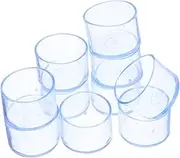 10Pcs Chair Leg Covers PVC Slip Protectors for Dining Tables Stools Sofas Wear Resistant Furniture Caps Floor Protectors for Hardwood Tile Surfaces