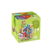 Djeco Funny Blocks Kids/Children Interactive Stacking Fun Play Toy Set 12m+