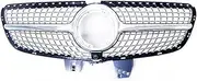 Car Front Grille Compatible For Mercedes Benz V Class W447 V260 V250 2015 2016 2017 2018 2019 2020 2021 2022 2023 ABS Grills Tuning(Sliver 2021-2023)