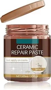 Porcelain Repair Paste Kits, Ceramic Tile Repair Paste, High Strength Small Hole Repair, Wall Hole Filler Paste for Tiles Cracks Holes and Scratches
