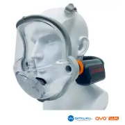 Loose-Fitting Full-Face Mask Powered Respirator System PAPR P3 | AYO WX FFM-LF