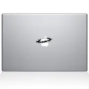 The Decal Guru 0187-MAC-15X-BLA Crown of Thorns Decal Vinyl Sticker, 15" MacBook