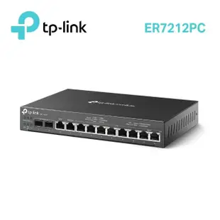 【TP-Link】ER7212PC 三合一 Gigabit VPN防火牆 Omada控制器 PoE交換器 路由器 商辦企業適用(SFP WAN)
