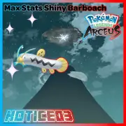 Pokemon Legends: Arceus Shiny Barboach Max Stats