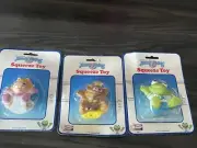 VTG Remco Muppet Babies Squeeze Baby Toy Lot Kermit Miss Piggy Fozzie MIP 1989