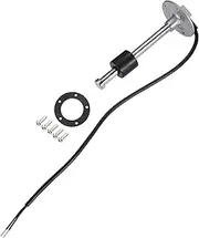 X AUTOHAUX Universal Marine Fuel Sending Unit Float Replacement Fuel Gauge Gas Tank Diesel Water Level Sender Unit Sensor, 6.5" 165mm, Anti-Corrosion, Stainless Steel, Silver Tone