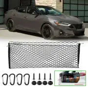 Car Envelope Style Rear Trunk Storage Cargo Net For Nissan Maxima SV 2016-2021