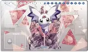 Mlikemat New DTCG Duel Playmat Digimon Culumon Trading Card Game TCG CCG Mat Pad + Free Bag (ZD002-667-SM)