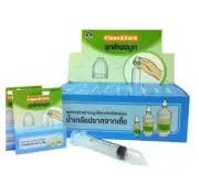 Set Adaptor Cleaning Nose Saline Nasal Rinse + 20ml Syringe Baby Kid Health Care