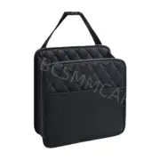 Car Back Seat Organizer Storage Bag Leather Phone Tissue Bottle Hanging Pocket (for: Fiat)