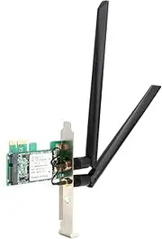 Mini Pci-e Network Card,Wireless Network Card Desktop Ethernet Computer Accessories,2.4G/5G Dual‑Band BCM94322MC Wireless Network Adapter for Win xp/ Win7/ Win8/ Win10/ OS X/Hackintosh