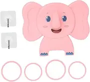 Happyyami Educational Boys and Girls Ring Throwing Toy Baby Elephant Design Physical Game Enhance Hand-Eye Coordinati