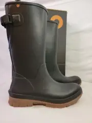 Bogs Womens Amelia Tall Rain Boot Size 10 Black 100% Waterproof
