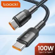 PD 100W USB C to Type C Charging Data Cable Fast Charger For iPhone 16 Samsung