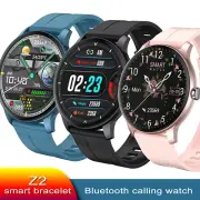 Waterproof Smart Watch Sport Heart Rate Blood Oxygen Monitor Bluetooth Calling~