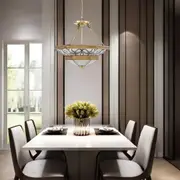 Orista CTC Pendant Light 6Lt in Brass