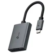 TP-Link UA430C USB-C 2-in-1 SD & microSD Card Reader 5 Gbps USB 3.0 Type-C /