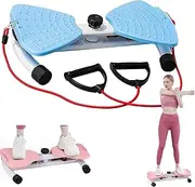 Flexforge Pilates Twister, Flex Forge Core Trainer - Full Body Workout, Non-Slip Twist Board, 360° Rotating Fitness Board with Digital Display, Noiseless, Home Gym Equipment for Men/Women