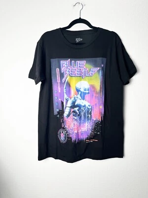 NWT Tags DC Comics Black Beetle Super Hero Men's Short Sleeve T-Shirt Sz Med