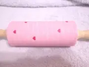 Valentine's Day Mini Rolling Pin Love & Hearts 9" Long New No Tag
