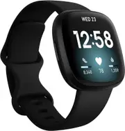 Fitbit Versa 3 Black AL Black Band - Excellent (Refurbished)