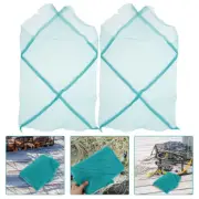 10 Pcs Crab Mesh Bag Seafood Boil Bags Produce Reusable Weaving Nets Shopping