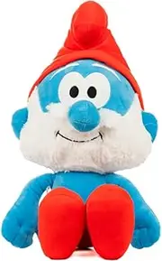 Franco The Smurfs Papa Smurf Bedding Super Soft Cozy Cuddle Pillow Buddy, (Officially Licensed Product)