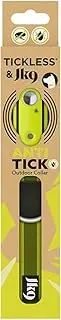 & JK9 Ultrasonic Tick and Flea Repellent Collar - Neon Yellow