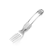 Folding Travel Backpacking Eating Tool Fork Utensil Camping Hiking Lightweight