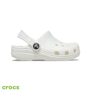 Crocs 卡駱馳 (童鞋) 幻彩經典小童克駱格- 209199-100_洞洞鞋