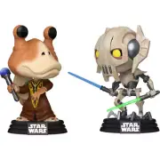 Star Wars: Clone Wars Jar Jar Binks Vs General Grievous US Exclsv Pop! Vinyl 2pk