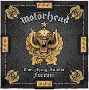 [Motorhead] Bandana Everything Louder Forever Band Logo Official Black One Size