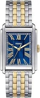 [FOSSIL] Men's Two-Tone Stainless Steel Carraway Analogue Watch, 30mm