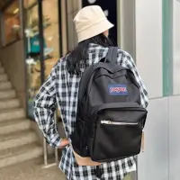 在飛比找蝦皮購物優惠-jansport  riaght pack 黑色 麂皮 高強