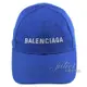 【全新現貨】茱麗葉精品 BALENCIAGA 巴黎世家 590758 電繡LOGO棉質棒球帽.藍現金價$8,800