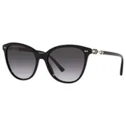 Womens Bvlgari Sunglasses Bv8235 Black/Grey Gradient Sunnies