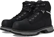 WOLVERINE Men's Reforce 6" Waterproof Composite Toe Industrial Boot, Black, 9.5 X-Wide