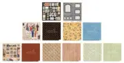 Graphic 45, Times Nouveau, Cardstock 12", 5 Designs & Cardstock Tags & Frames